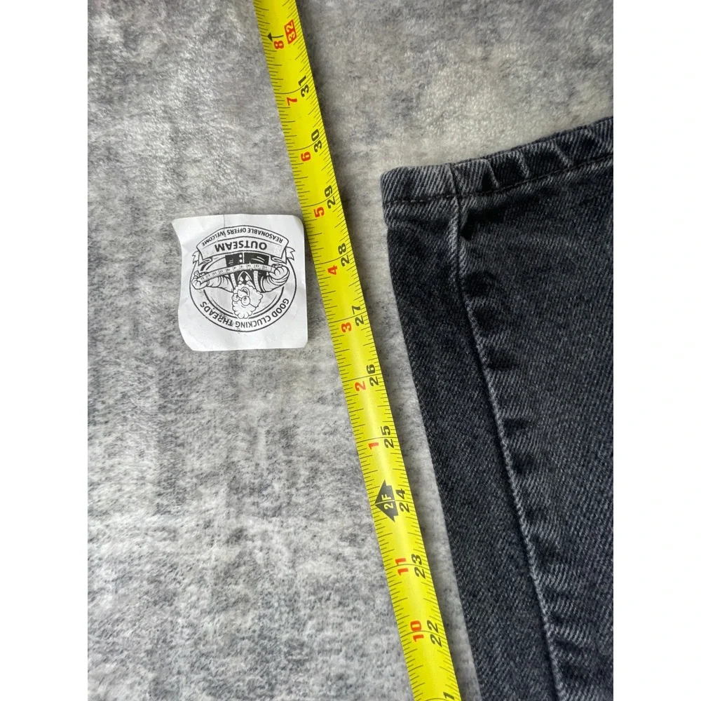 Levi's  Regular 550 Relaxed Fit Jeans Black Denim 24x22 100% Cotton